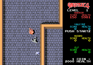 Скриншот игры Gauntlet IV